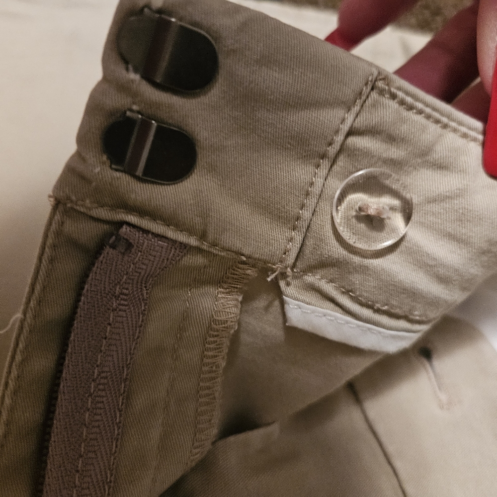 Talbots cropped khakis - Picture 5 of 14